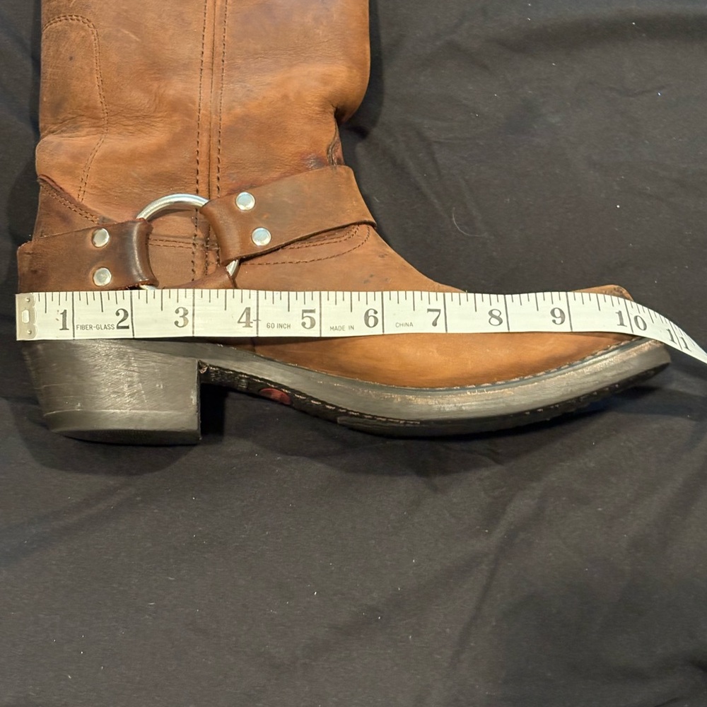 Women’s Durango Brown Leather Harness Boots Size 8 - Picture 11 of 13